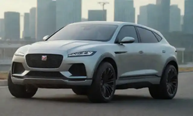SUV-como vehículo con diseño elegante y futurista