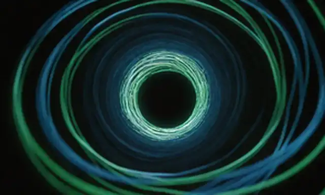ilustración 3D de campos magnéticos, vórtice giratoria, colores azules y verdes, bobinas y alambres, electroimanes, engranajes y mecanismos, transferencia de energía, chispas volando, movimiento dinámico, avances tecnológicos