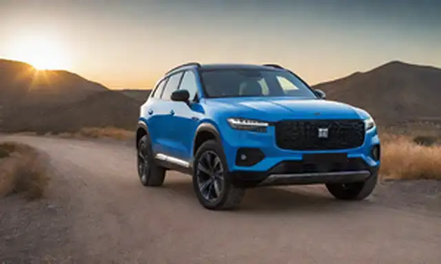SUV de lujo en diseño elegante